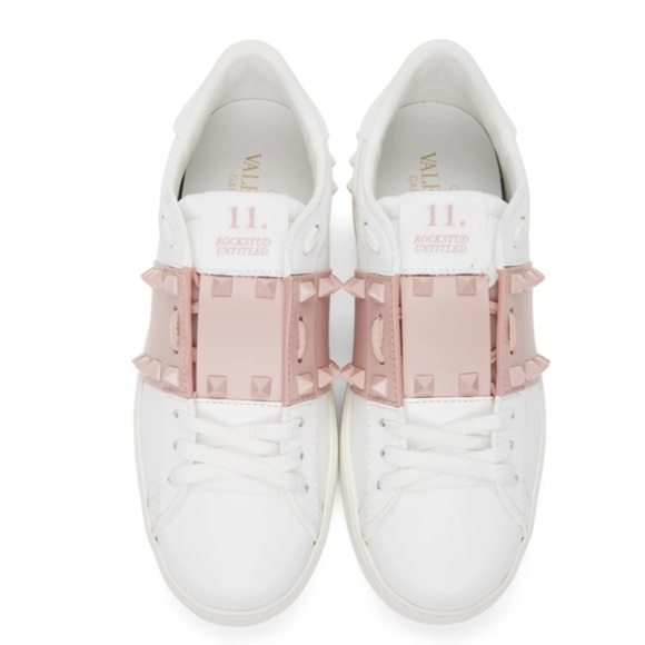 Valentino Rockstud Untitled “11” sneaker Like New, Eur 37 - Picture 10 of 12